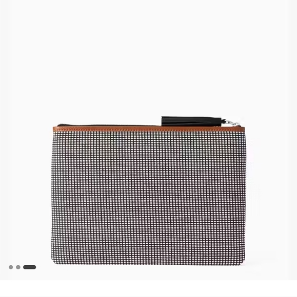 New with tag Kate Spade Ash Street Flower Applique Clutch Purse Wristlet Bag - Picture 3 of 15